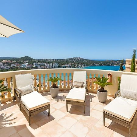 Luxury Meerblick Villa Buena Vista in Santa Ponsa Exterior foto