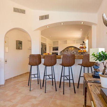 Luxury Meerblick Villa Buena Vista in Santa Ponsa Exterior foto