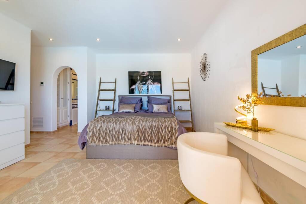 Luxury Meerblick Villa Buena Vista in Santa Ponsa Exterior foto