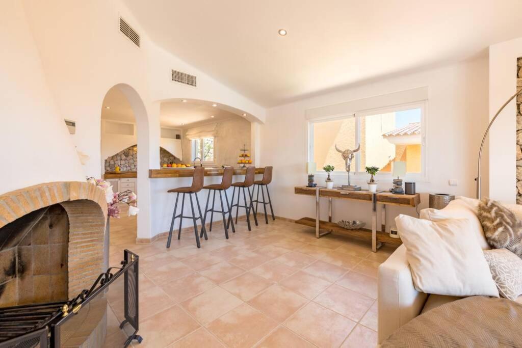 Luxury Meerblick Villa Buena Vista in Santa Ponsa Exterior foto